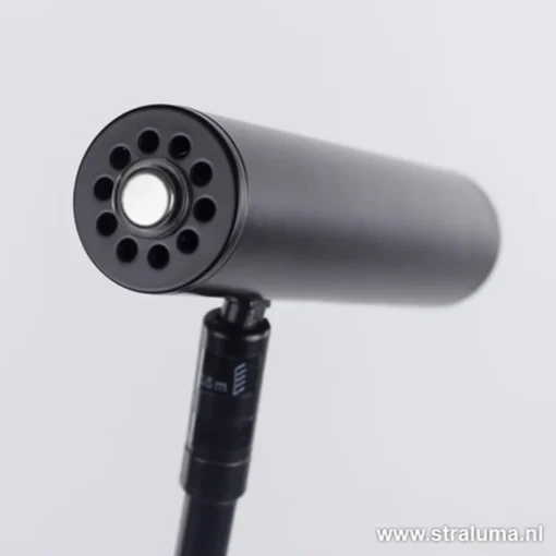 Strakke zwarte design vloerlamp LED>Straluma Clearance