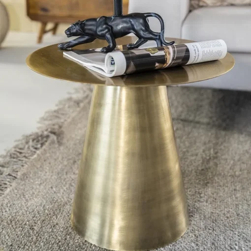 Tafel Ø 50cm goud>Straluma Best