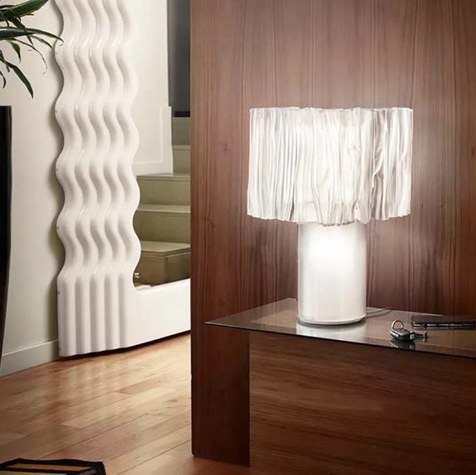 Tafellamp Accordéon 48x37cm prisma/wit>Straluma Sale