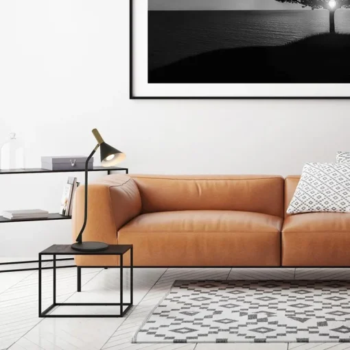 Tafellamp Anne's choice mat zwart met goud>Straluma Best