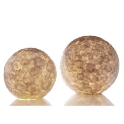 Tafellamp ball 30 cm rond creme schelpen></noscript>Straluma Best