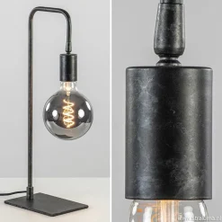 Tafellamp basic gunmetal>Straluma Online