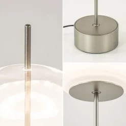 Tafellamp Bolla smoke steel/white gradient></noscript>Straluma Sale