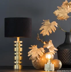 Tafellamp Desley voet z/kap matgoud></noscript>Straluma Online