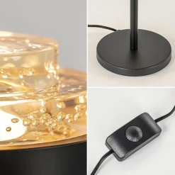 Tafellamp Dynasty zwart/amber></noscript>Straluma Discount