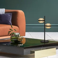 Tafellamp Dynasty zwart/amber></noscript>Straluma Discount