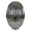 Tafellamp Egg Rib smoke glas>Straluma Best