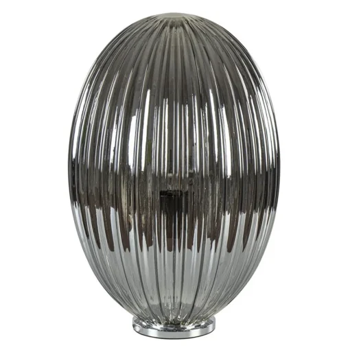 Tafellamp Egg Rib smoke glas>Straluma Best