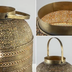 Tafellamp lantaarn goud groot Oriental></noscript>Straluma
