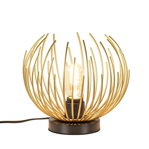 Tafellamp Nest klein zwart/matgoud>Straluma New