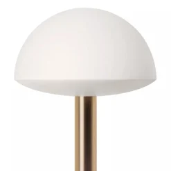Tafellamp op accu gold/frosted IP65></noscript>Straluma Online
