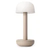 Tafellamp op batterij beige met frosted kap>Straluma Clearance