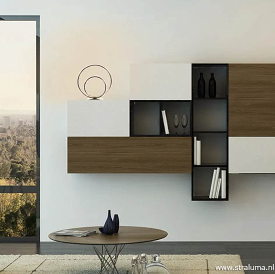 Tafellamp ringen nikkel 3-st. dimmer>Straluma Clearance