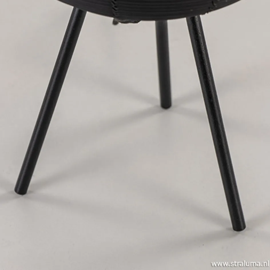 Tafellamp Tomek zwart draad 3-poot 70cm>Straluma Online