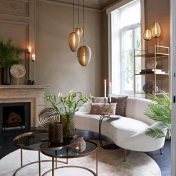 Tafellamp Yaelle brons/zwart></noscript>Straluma Outlet
