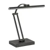 Tafellamp zwart "piano" model+touchdim.>Straluma New