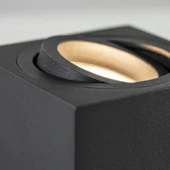 Tafelspot/vloerspot Rebel zwart vierkant></noscript>Straluma Outlet