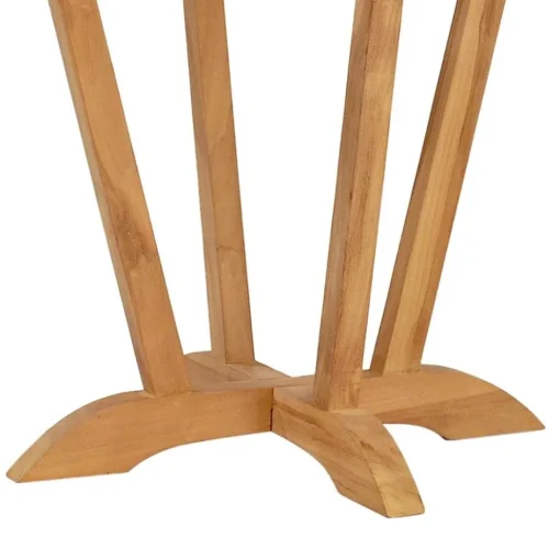 Teak houten buitentafel rond 130 cm>Straluma Online