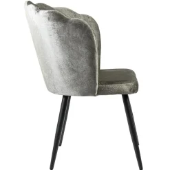 Trendy eetkamerstoel velours met zwarte poot></noscript>Straluma Online