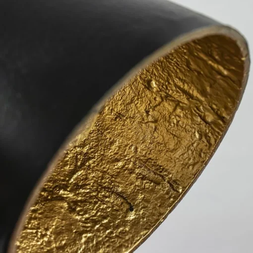 Trendy hanglamp Sumeri mat zwart met goud>Straluma Online