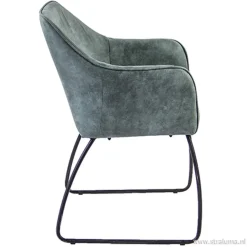 Trendy kuipstoel met zwart metalen poot></noscript>Straluma New