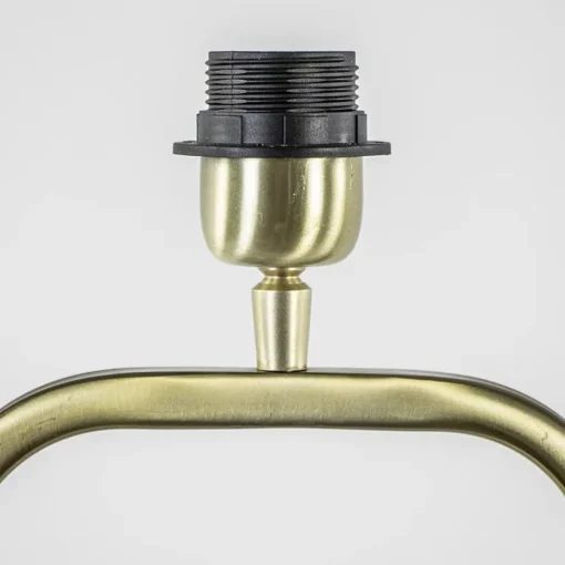 Trendy lampvoet Lutika licht goud exclusief kap>Straluma New