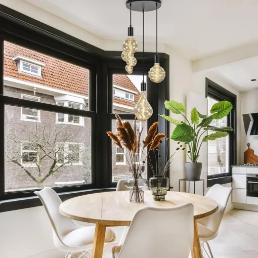 Trendy 3-lichts hanglamp mat zwart exclusief lichtbron>Straluma