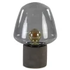 Trendy tafellamp met smokey glas>Straluma Discount