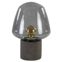 Trendy tafellamp met smokey glas>Straluma Discount