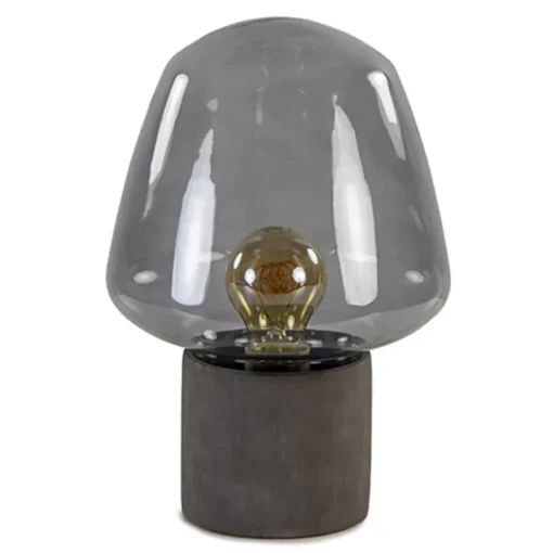 Trendy tafellamp met smokey glas>Straluma Discount