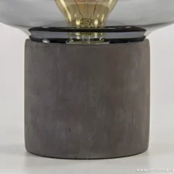 Trendy tafellamp met smokey glas></noscript>Straluma Discount