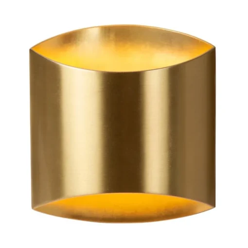 Trendy wandlamp goud metaal G9>Straluma Sale