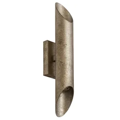 Up+down wandlamp ambachtelijk zilver>Straluma Hot