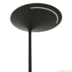 Uplighter zwart met leeslamp - 2 x pushdimmer></noscript>Straluma Clearance