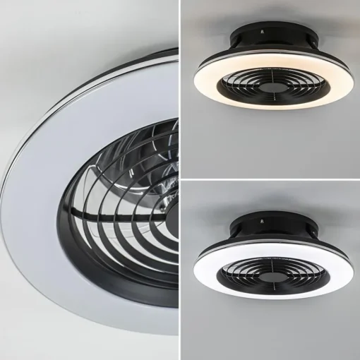 Ventilator Alisio Mini zwart met remote>Straluma Outlet