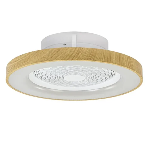 Ventilator Tibet hout/wit afst.bed. cct>Straluma New