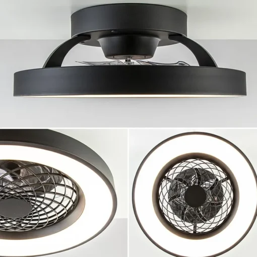 Ventilator Tibet Mini zwart + remote cct>Straluma Online
