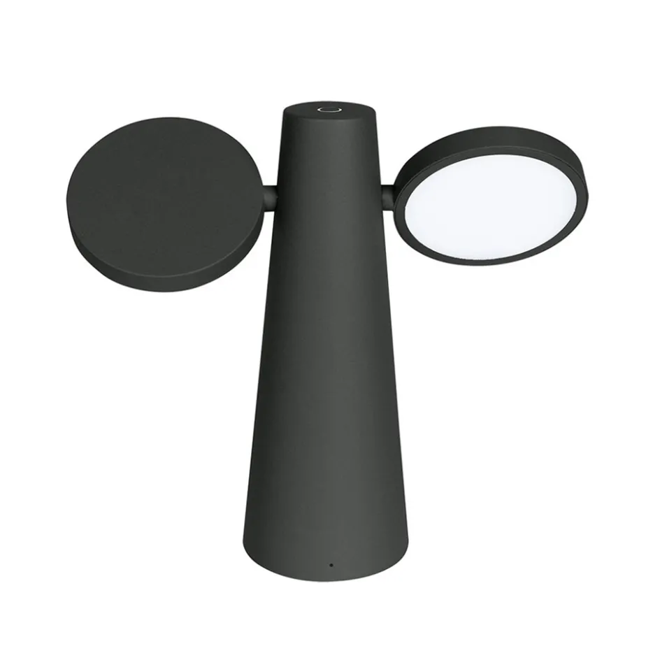 Verstelbare buitenlamp tafel antraciet oplaadbaar>Straluma New