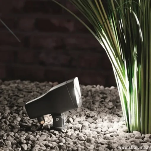 Verstelbare LED grondspot antraciet IP54>Straluma Sale