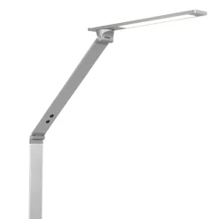 Verstelbare LED vloerlamp geborsteld staal dimbaar>Straluma Hot