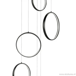 Vide hanglamp 8-L ringen zwart>Straluma Best