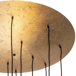Videlamp Aton 12l goldleaf/shiny brass>Straluma