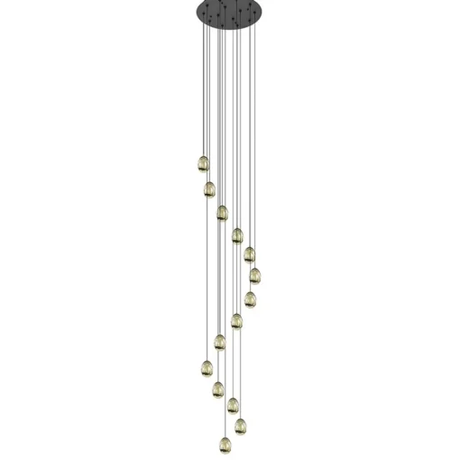 Videlamp Golden Egg 14L zwart/goud>Straluma Outlet