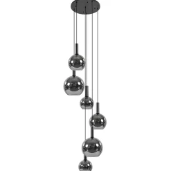 Videlamp 6L zwart + titanium glas mix>Straluma Best