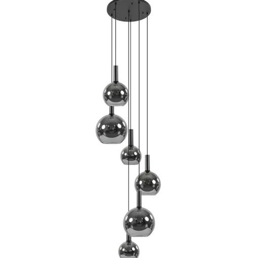 Videlamp 6L zwart + titanium glas mix>Straluma Best