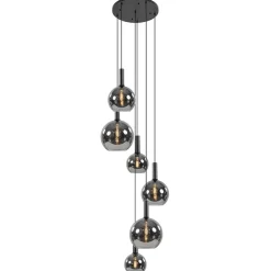 Videlamp 6L zwart + titanium glas mix>Straluma Best