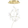 Videlamp Tulip 7L prisma/brass>Straluma