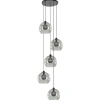 Videlamp zwart 5-lichts smoke glas>Straluma Best