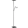 Vierkante uplighter zwart met verstelbare leesarm>Straluma Discount