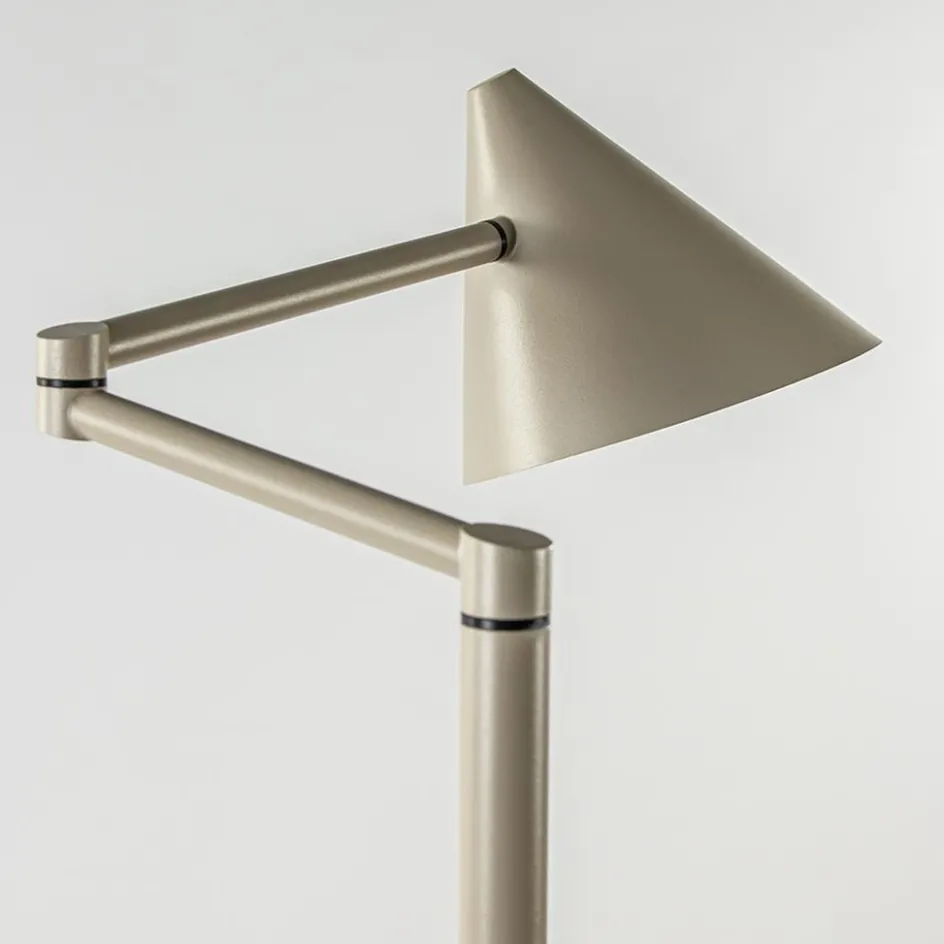 Vintage vloerlamp verstelbaar zandkleurig>Straluma Outlet